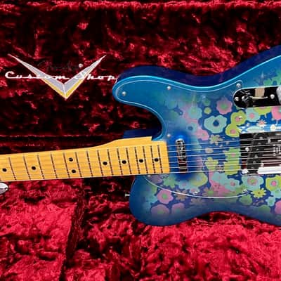 Fender Telecaster Custom Shop Vintage Custom 1968 - Blue Flower image 11