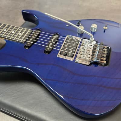 ESP M-III CUSTOM SHOP Cyber Joint Prototype Ash & Mahogany HSS Super Strat FR Floyd Rose Mirage II Guitar image 1