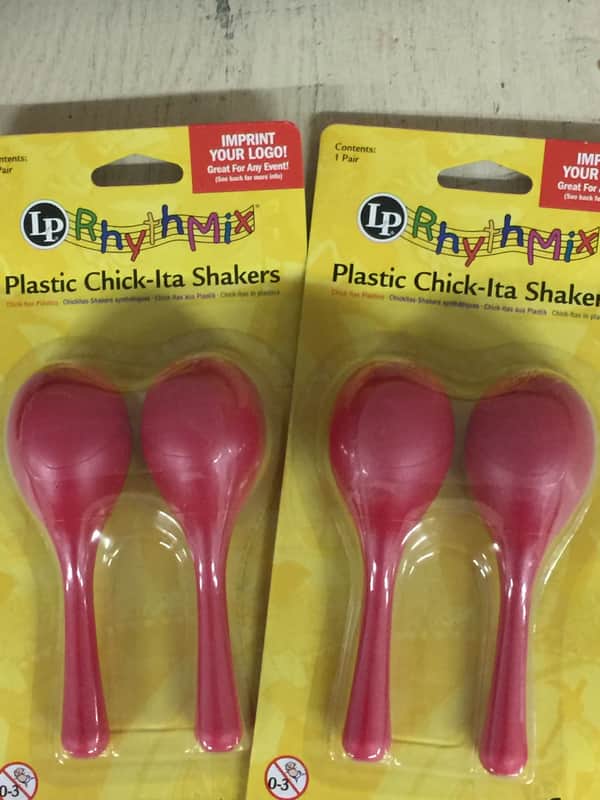 Latin Percussion LPR010-CH RhythMix Chick-Itas Shakers (Pair) image 1