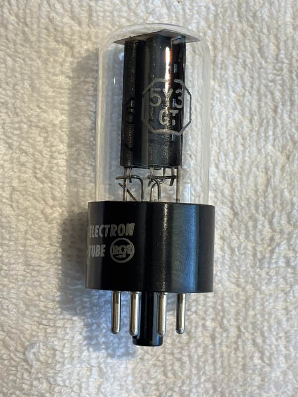 RCA 5Y3GT Vacuum Tube Circa-1960s-Glass image 1