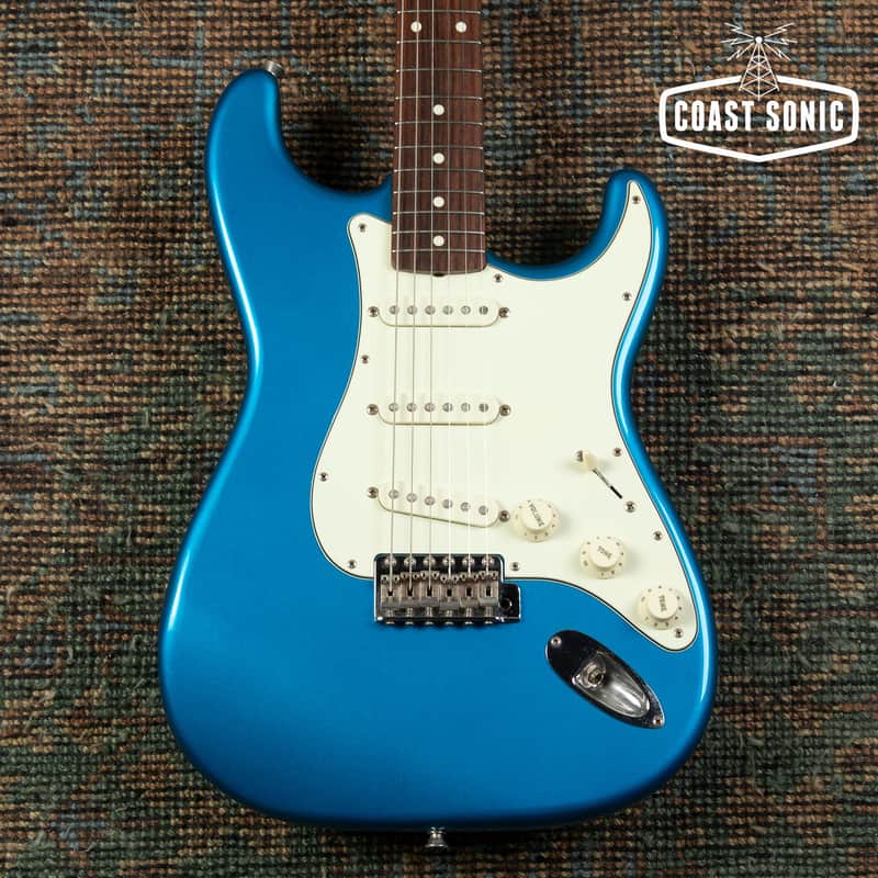 2017 Fender Traditional 60s Stratocaster Candy Blue Made in Japan MIJ image 1