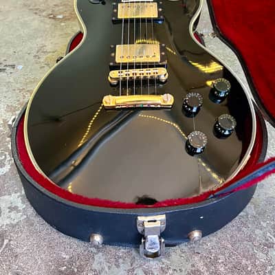 Gibson Les Paul Custom 1977 - Black beauty original vintage USA image 3