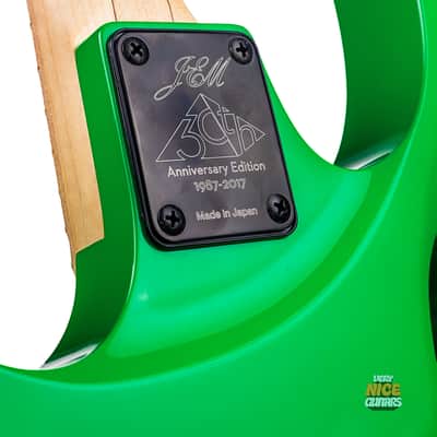 Ibanez JEM777 30th Anniversary Steve Vai - Loch Ness Green image 13