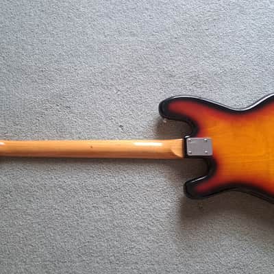 Univox Deluxe Two-Pickup Bass 1971-1975 teisco / kawai mij image 4