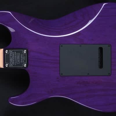 Schecter USA Sunset Custom 2014 Electric Magenta Quilt image 7