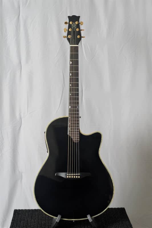 Alvarez-Yairi DY-88BK 1988 - Gloss Black image 1