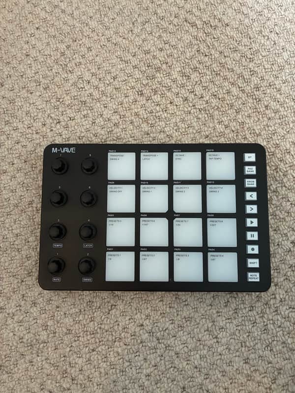 M-Vave SMC Pad Bluetooth MIDI Controller - 70% Off! Used for $27.70