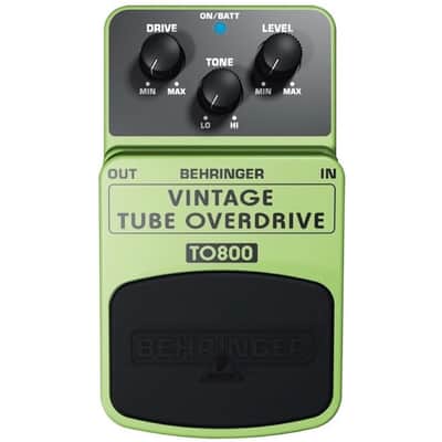 Behringer TO800 Vintage Tube Overdrive | Reverb