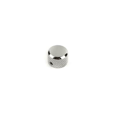 Genuine Fender American Vintage '62 Jazz Bass Knurled Upper Control Knob, CHROME image 2