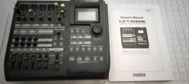 Fostex MR-8HD 8 Track Digital Multitracker 8 Tracks to HD and built-in CD-RW