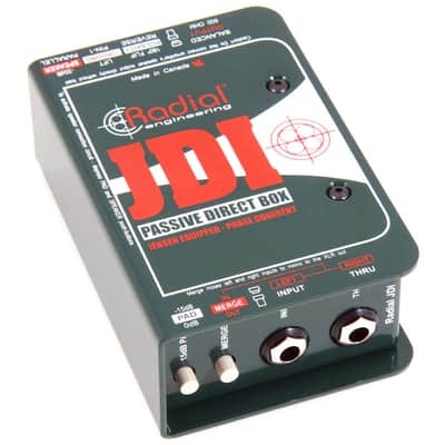 Radial JDI direct box Best Passive DI Made Jensen Transformer -open-box **mint-in-box!! -Best Seller!! image 2