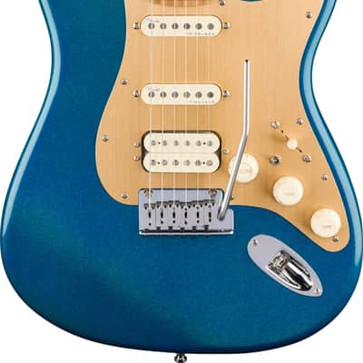 Fender Limited Edition American Ultra II Stratocaster HSS Aurora, Incl Deluxe Moulded Case image 2