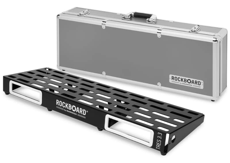 RockBoard TRES 3.3 Pedalboard, 28.5" x 9.3" w/ Flight Case image 1