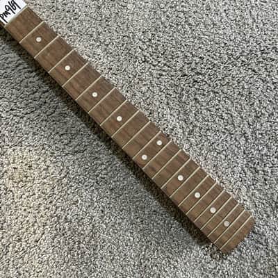 Mini Short Scale Guitar Strat Style Neck, Rosewood 22 Frets Fingerboard image 2