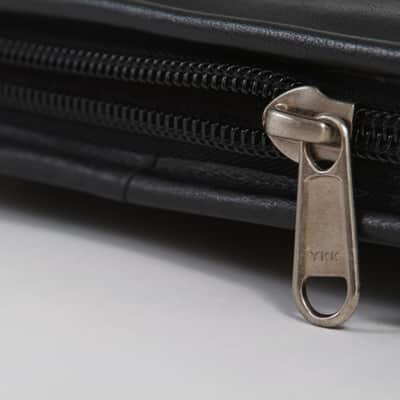 Harvest Fine Leather Black Buffalo Nappa Electric Bass Guitar Gig Bag image 8