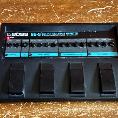 BOSS BE-5 GUITAR MULTIPLE EFFECTS w/ 100-240V power supply image 2
