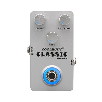 Classic Distortion Pedal Guitar Bass Great Timbre and Aggressive Pedal image 1