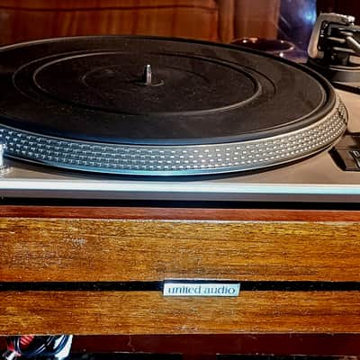 DUAL 505 turntable Record Changer system receiver, amp/BOOKSHELF speakers, am/fm DORM PARTY BLASTER image 1