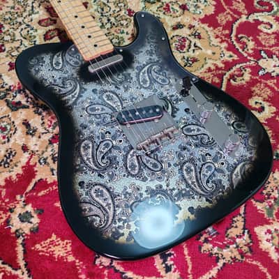 *NEW IN BOX* 2025 Fender Japan Limited Edition Telecaster Black Paisley, JD25 MIJ image 9