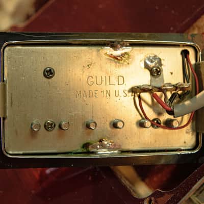 Guild - 1976 S-100 Polara Electric Guitar - Cherry - w/OHSC - x5257 - VINTAGE image 22