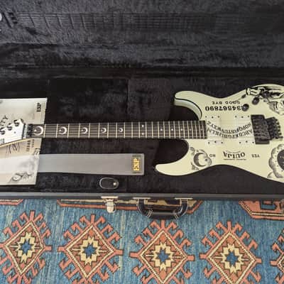 ESP KH-2 Ouija Kirk Hammett Signature 2009 - White with Ouija Graphic image 3