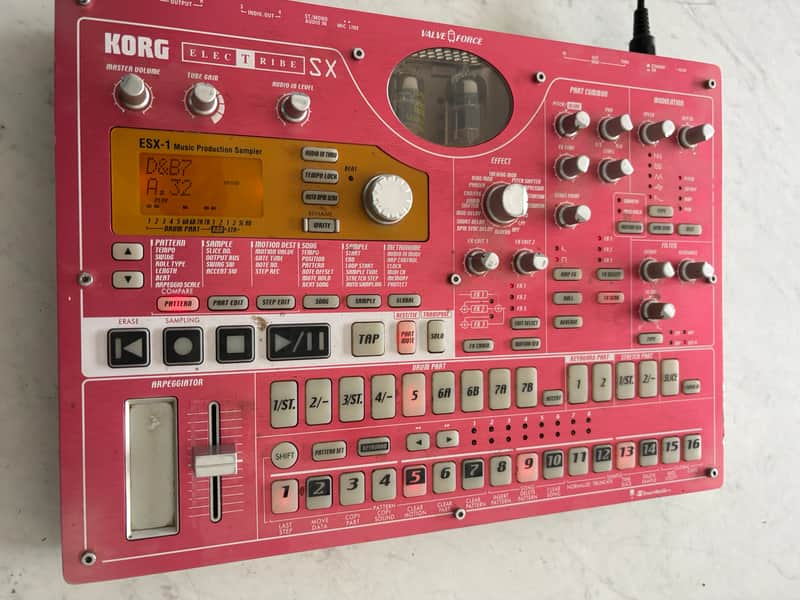 Korg Electribe-SX ESX-1 Music Production Sampler 2000s - Red image 1