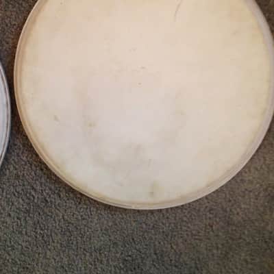 FIBES Vintage 1970 Drum Heads 13" & 14 " image 2