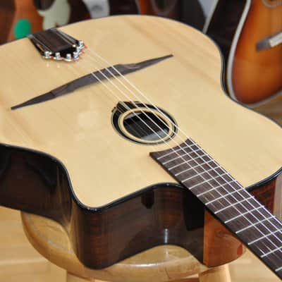 LAG SL200 / Gypsy Jazz Little Mouth Acoustic Guitar / Swing Lâg Series / 2512CW00349 image 5