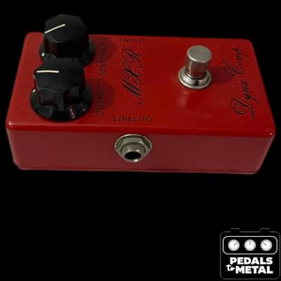 MXR Dyna Comp Script Logo Vintage - Red - X18957 image 4