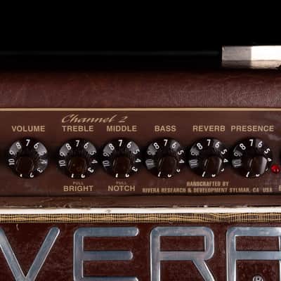 Pre-Owned Rivera Sedona Lite 55 Brown Tolex Guitar Amp Combo With Cover image 4