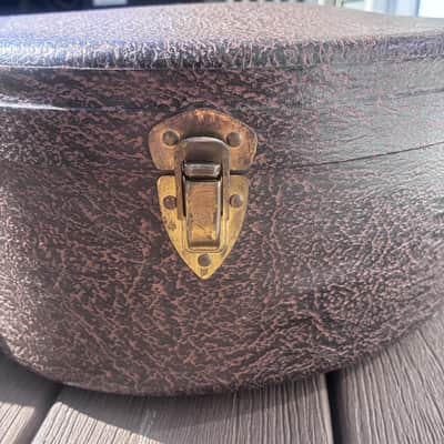 Vintage 1950’s Lifton 17 inch Archtop Guitar Case & Cover image 10
