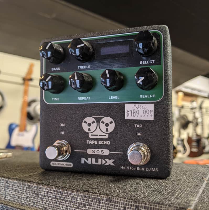 NuX NDD-7 Tape Echo 2022 - Present - Black / Green image 1