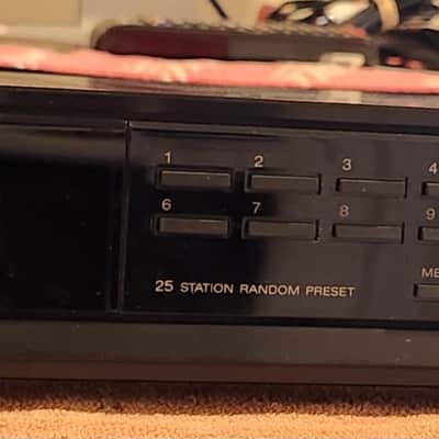 Sony SONY ST-JX380 FM STERO AM FM TUNER 90s - Black image 1