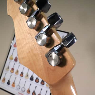 1980's Peavey T-60 Electric Satin Natural Guitar image 21