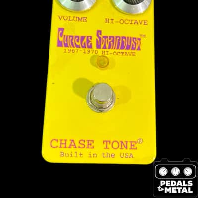 Chase Tone Purple Stardust Hi-Octave Reissue 2022 - Yellow - X18895 image 2