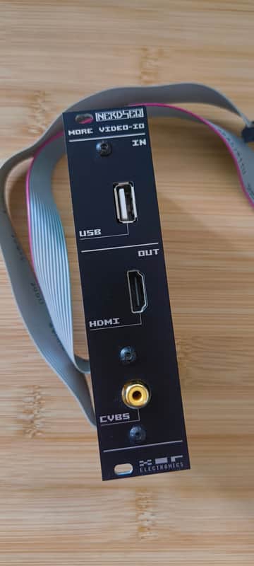 Immagine XOR Electronics Nerdseq More Video-IO Expander - Black Panel - 1