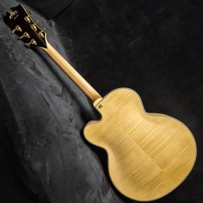 2015 D'Angelico Excel EXL-1 Hollow Body Archtop with Rosewood Fretboard - Natural-Tint image 6