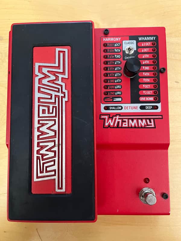 DigiTech Whammy 5 Pitch Shift Pedal 2012 - Present - Red image 1