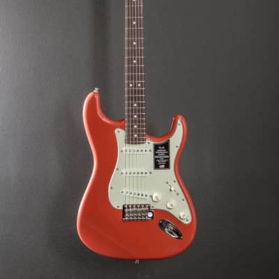 Fender American Professional Classic Stratocaster - Faded Dakota Red w/Rosewood image 3