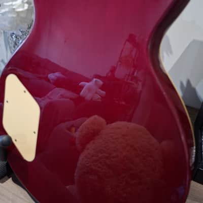 1996 Epiphone Les Paul Standard - Translucent Wine Red - MIK Unsung Factory image 4