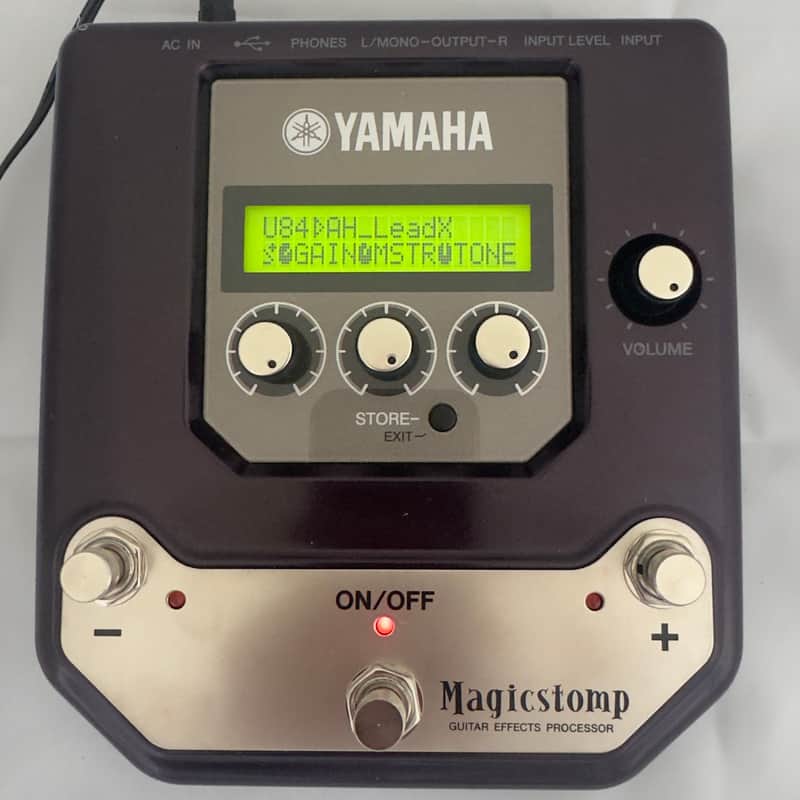 Allan Holdsworth Yamaha MagicStomp UB99 MKII Stereo Multi-Effect Pedal 1990s - Purple/Silver MINT image 1