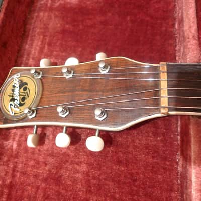 Premier Scroll Guitar 1958 Natural image 19