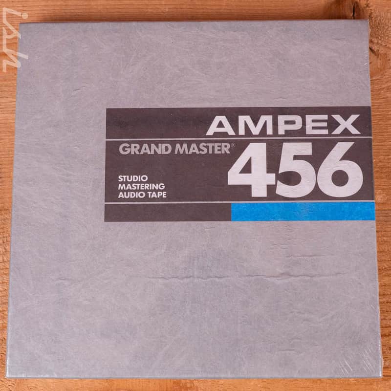 Ampex Grand Master Studio Matering Audio Tape 456 (2 Pack) - New Old Stock image 1
