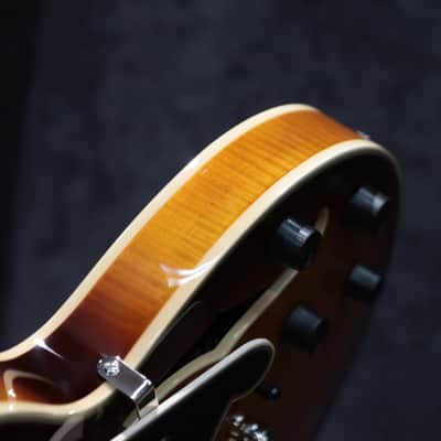 D'Angelico Premier SS Dark Iced Tea Burst Flame Maple Electric Guitar w/Bag image 14