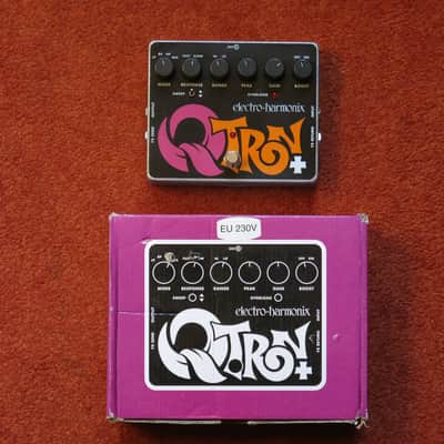 Electro-Harmonix Q-Tron Plus Envelope Filter with Effects Loop - Black Purple Orange image 4