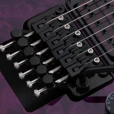 Schecter E-1 FR S Sustainiac Trans Purple Burst image 6