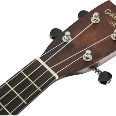 Gretsch G9110 Concert Standard Ukulele with Gig Bag, Vintage Mahogany Stain image 4