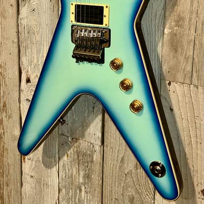 Dean ML 79 Floyd - Blue Burst, Killer Axe with Great Upgrades! Ships Fast with Original Case! image 5