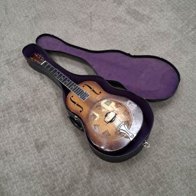 Vintage 1930 National Triolian w/ Soft Shell Case image 20