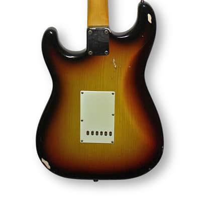 Fender Stratocaster 1965 série L Sunburst - guitare électrique - occasion (+ étui) image 2